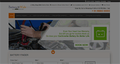 Desktop Screenshot of batterywale.com